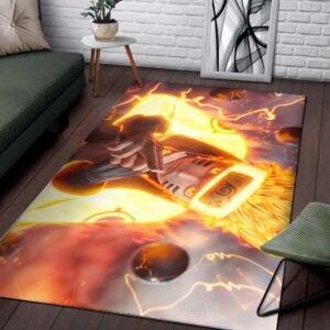 Alternative view of Naruto Uzumaki 5 Teppich