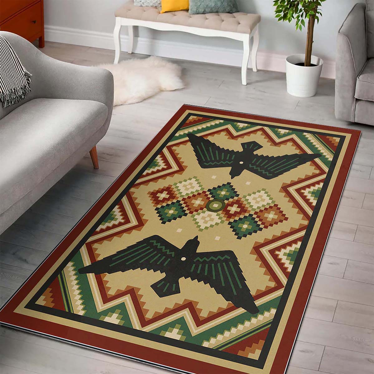 Native America Bl2409118r Teppich – Bild 3