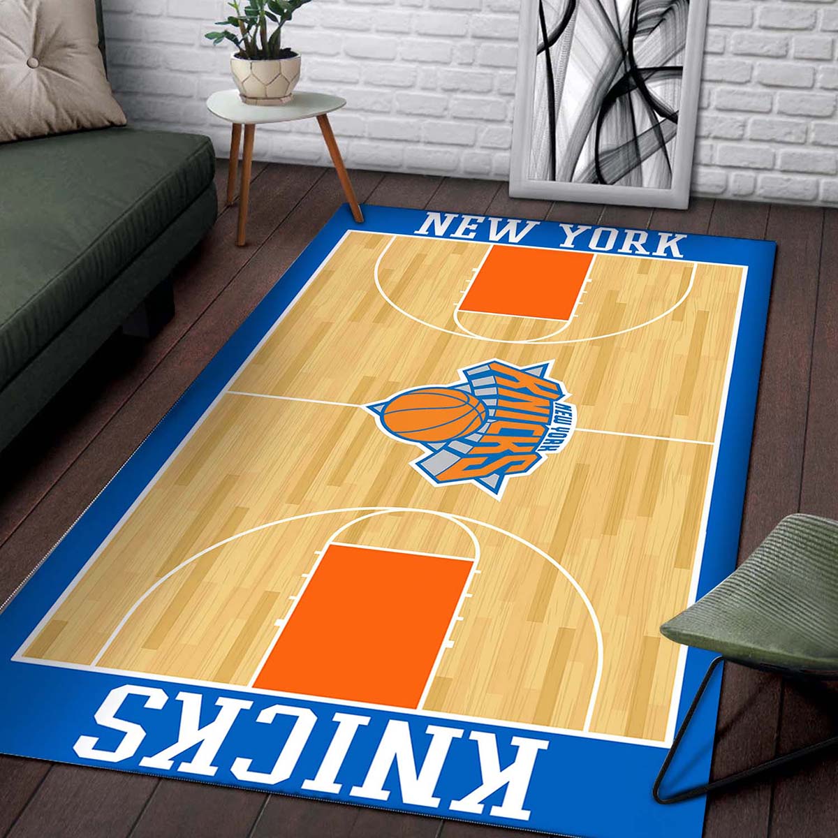 New York Knicks Basketballmannschaft Teppich – Bild 2