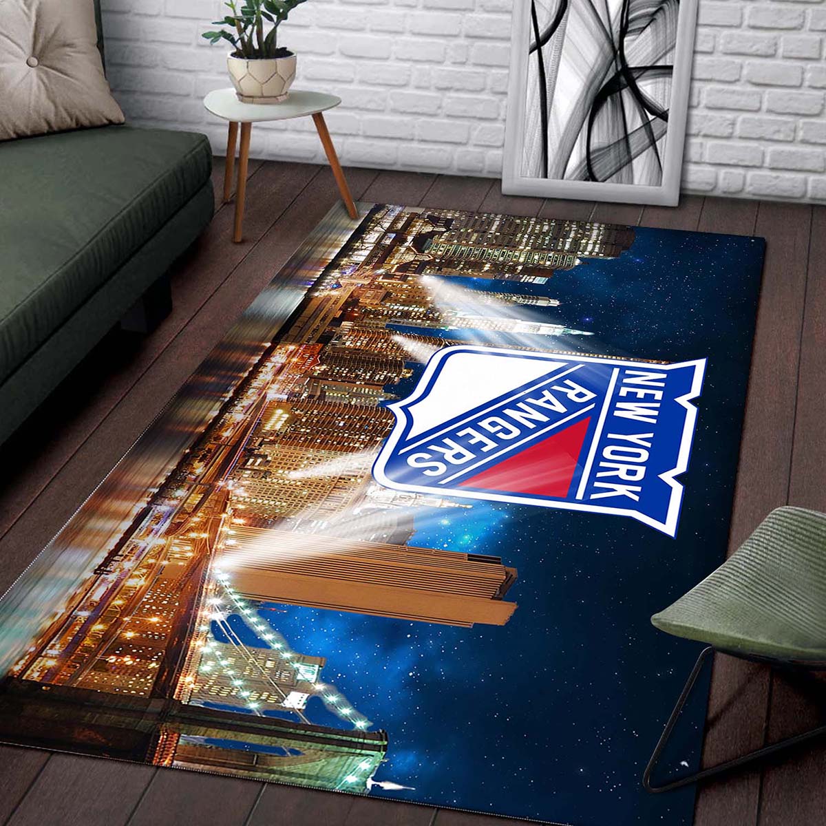 New York Rangers Hockey Team Teppich – Bild 2