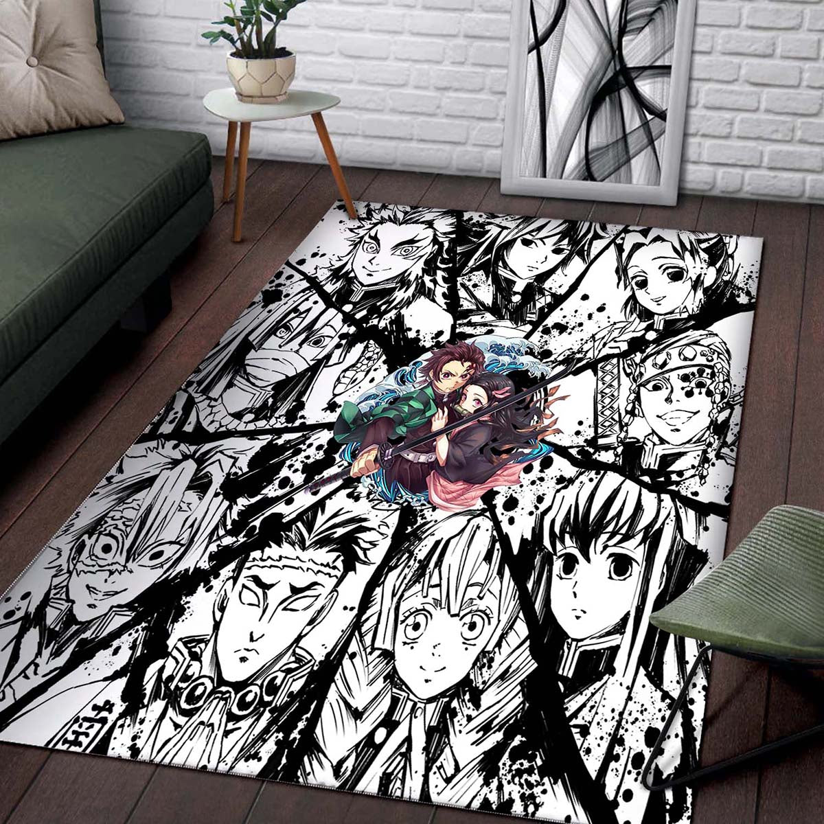 Nezuko Demon Slayer Anime 10 Teppich – Bild 2
