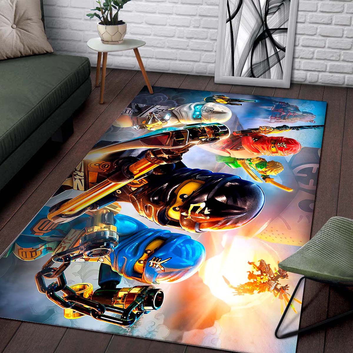 Ninjago All Characters L03 Teppich – Bild 2