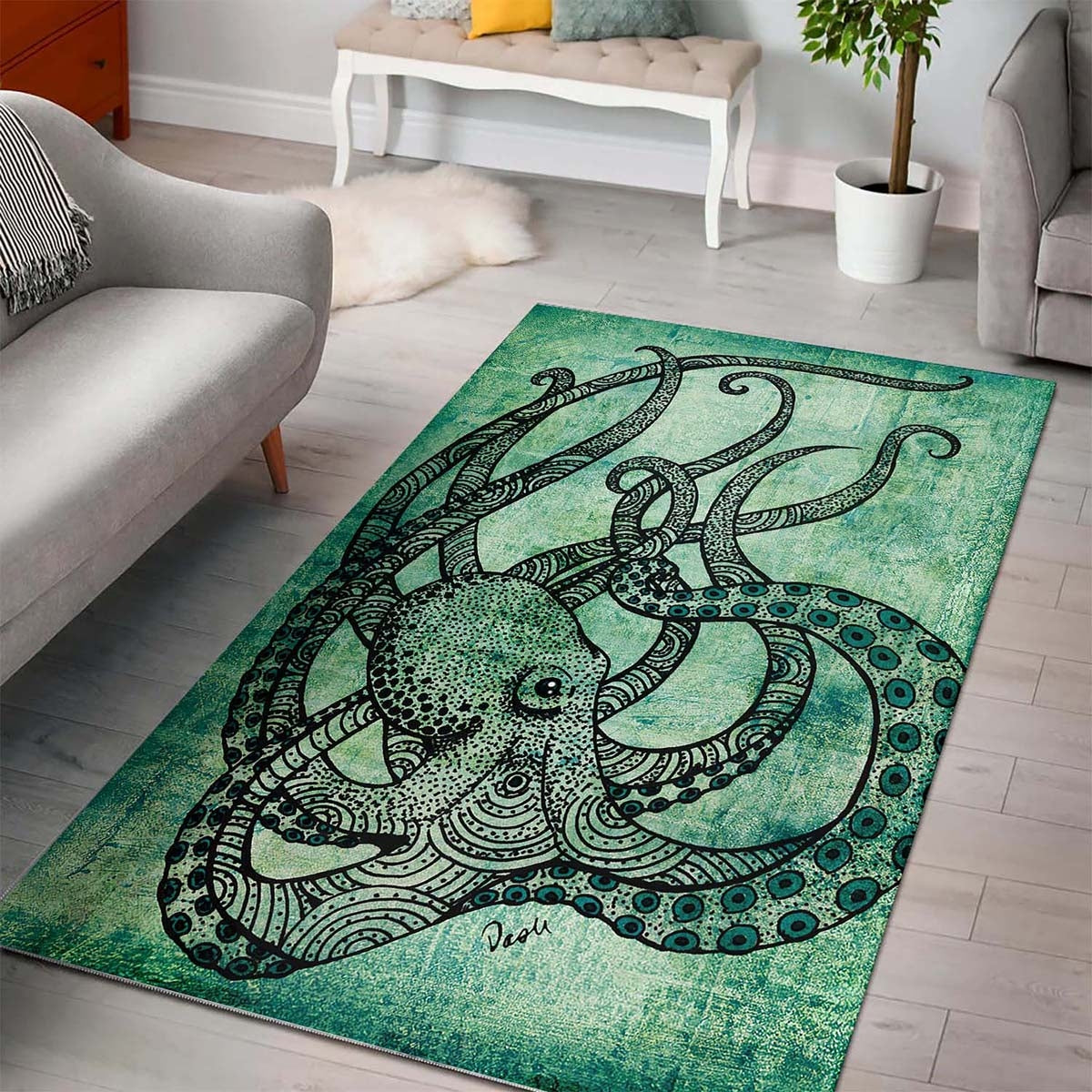 Octopus De150811 Teppich