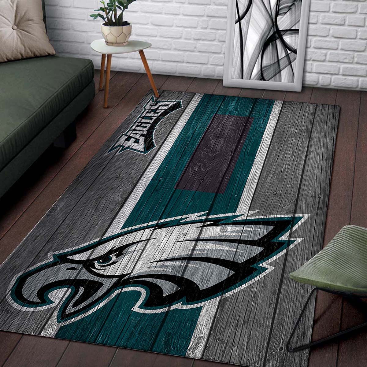 Philadelphia Eagles Football Teppich – Bild 2