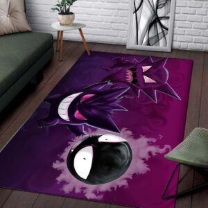 Alternative view of Pokemon Haunter Gengar Teppich