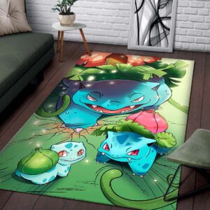 Alternative view of Pokemon Ivysaur Bulbasaur Venusaur Teppich