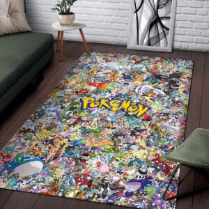 Alternative view of Pokemon Nintendo Video Game Wohnzimmer Dekor 1912123 Teppich