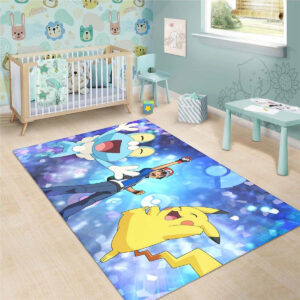 Pokemon sacha pikachu3 Teppich