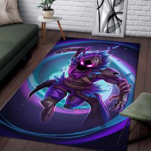 Alternative view of Raven Fortnite Epic Teppich