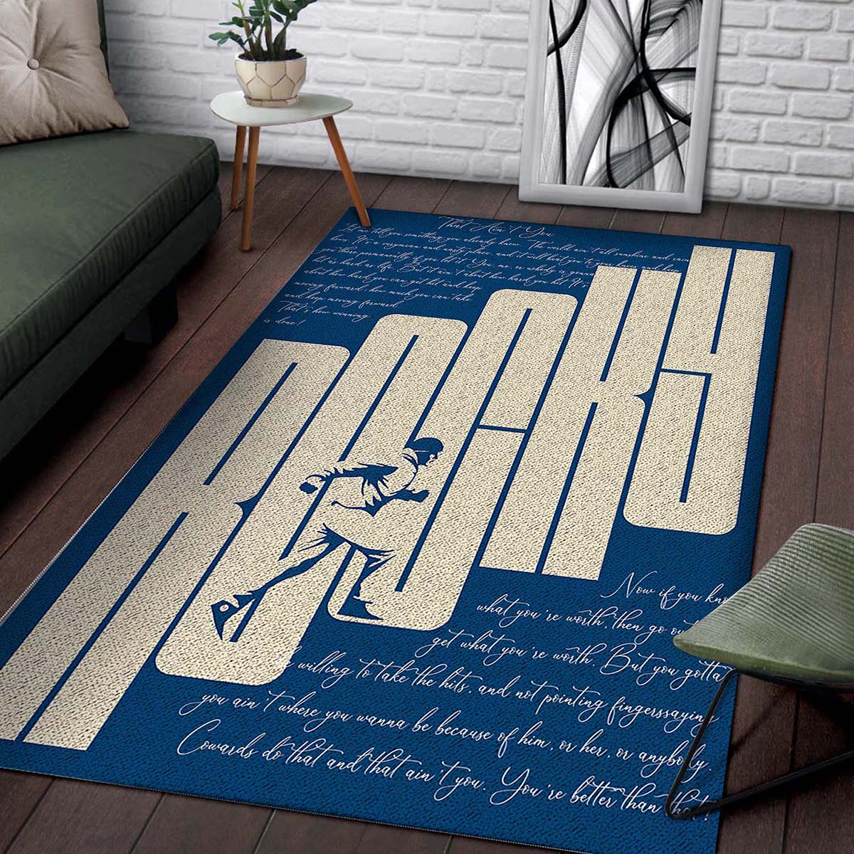 Rocky Balboa Teppich – Bild 2