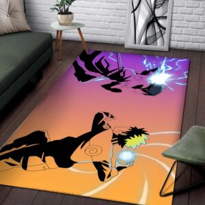 Alternative view of Sasuke Uchiha 2 Teppich