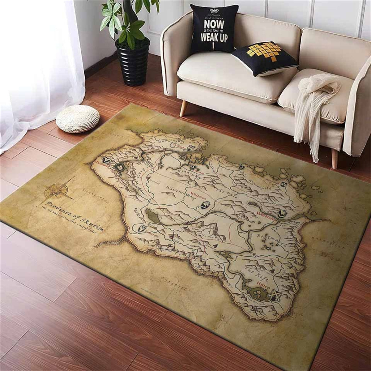 Skyrim MapTeppich