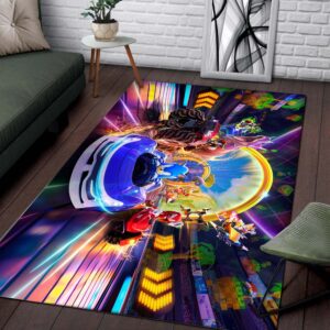 Alternative view of Sonic Racing Teppich