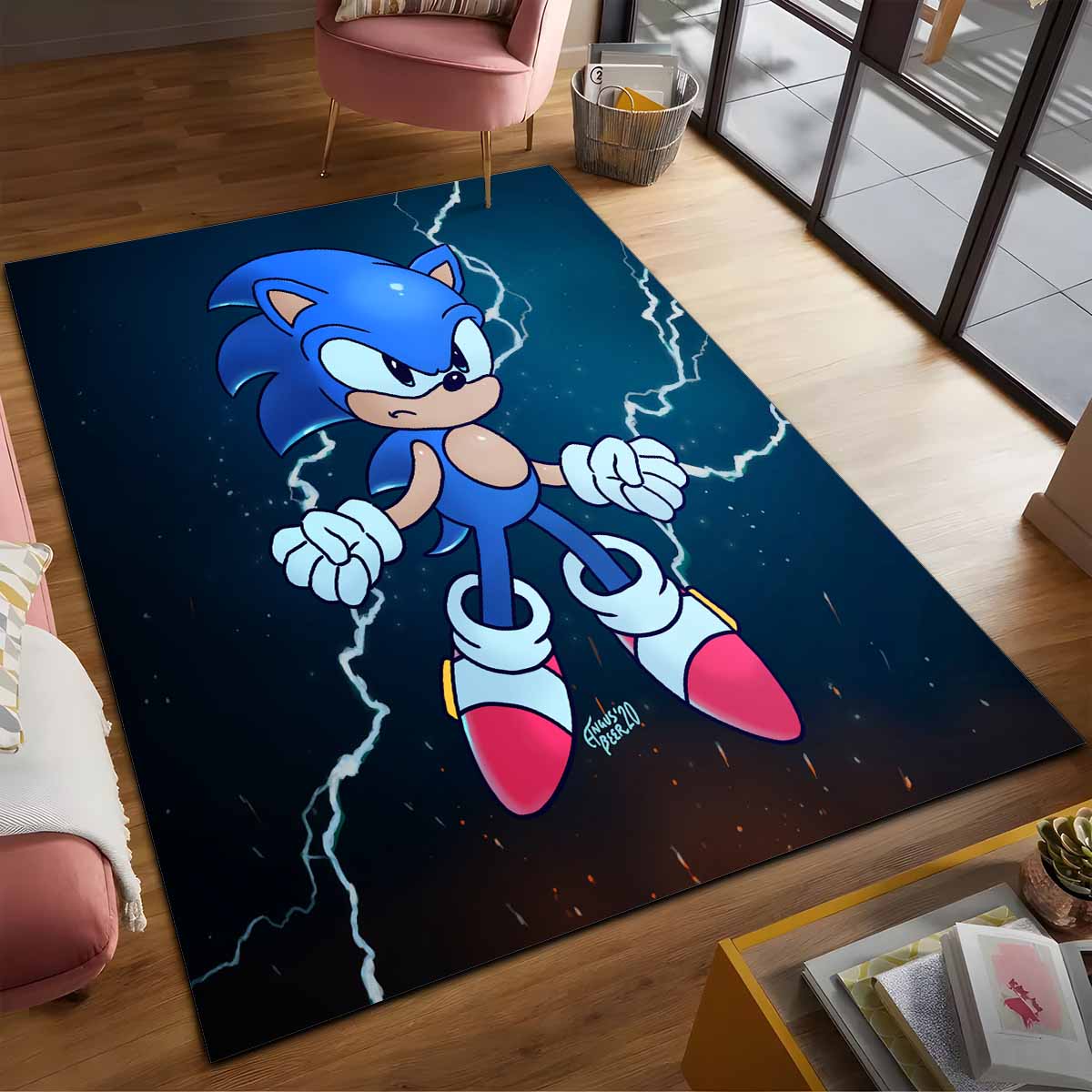 Sonic The Hedgehog 2 Teppich – Bild 2