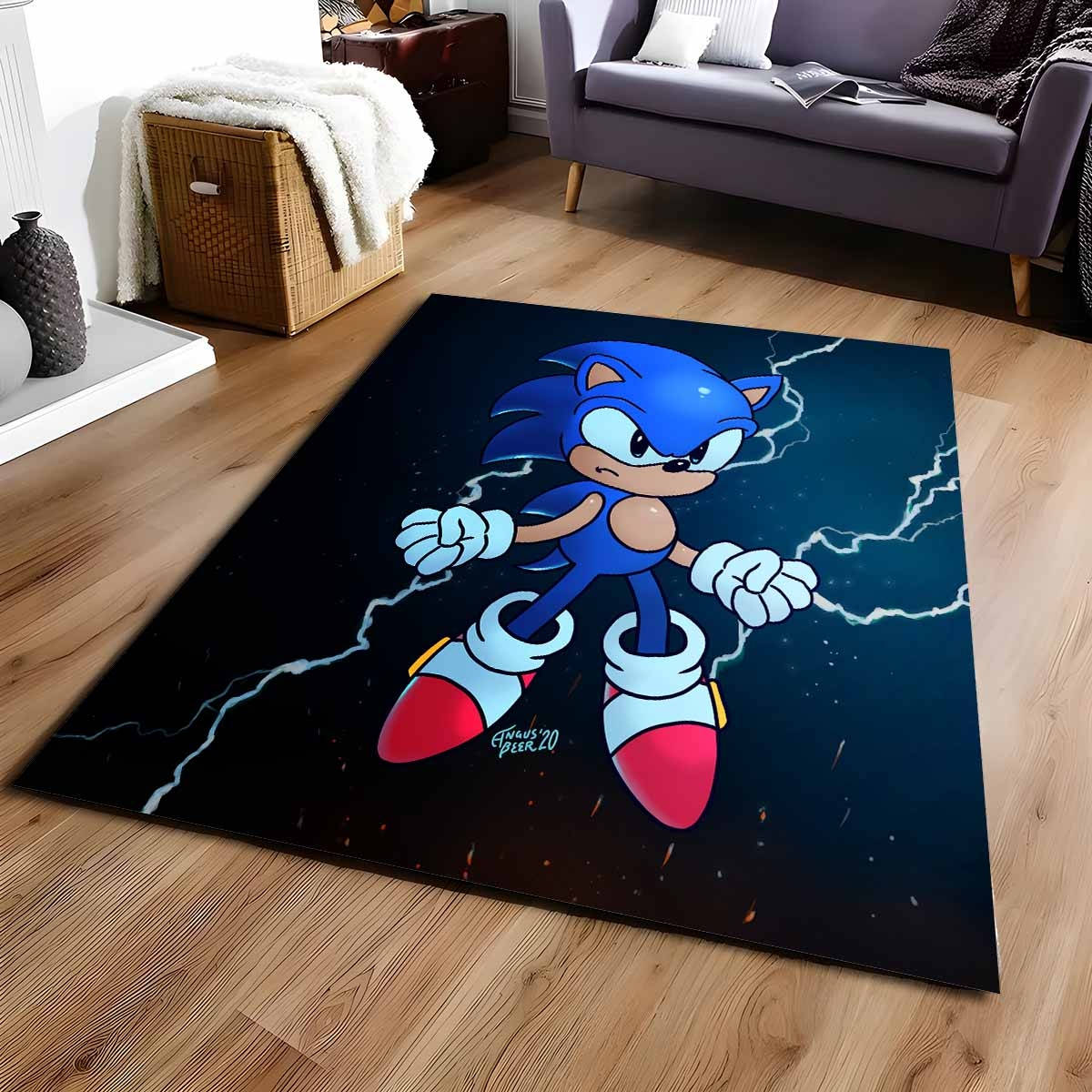 Sonic The Hedgehog 2 Teppich