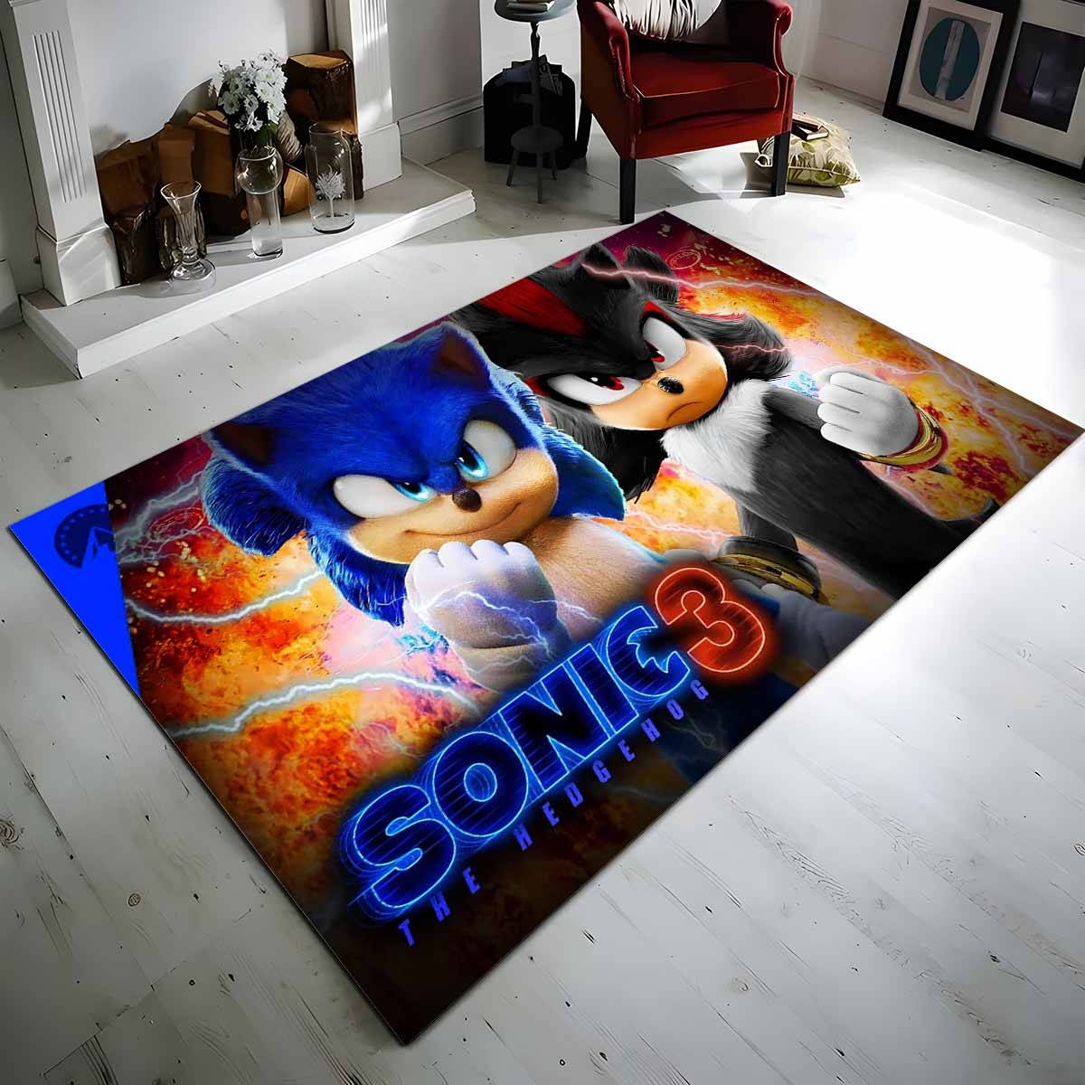 Sonic The Hedgehog 40 Teppich
