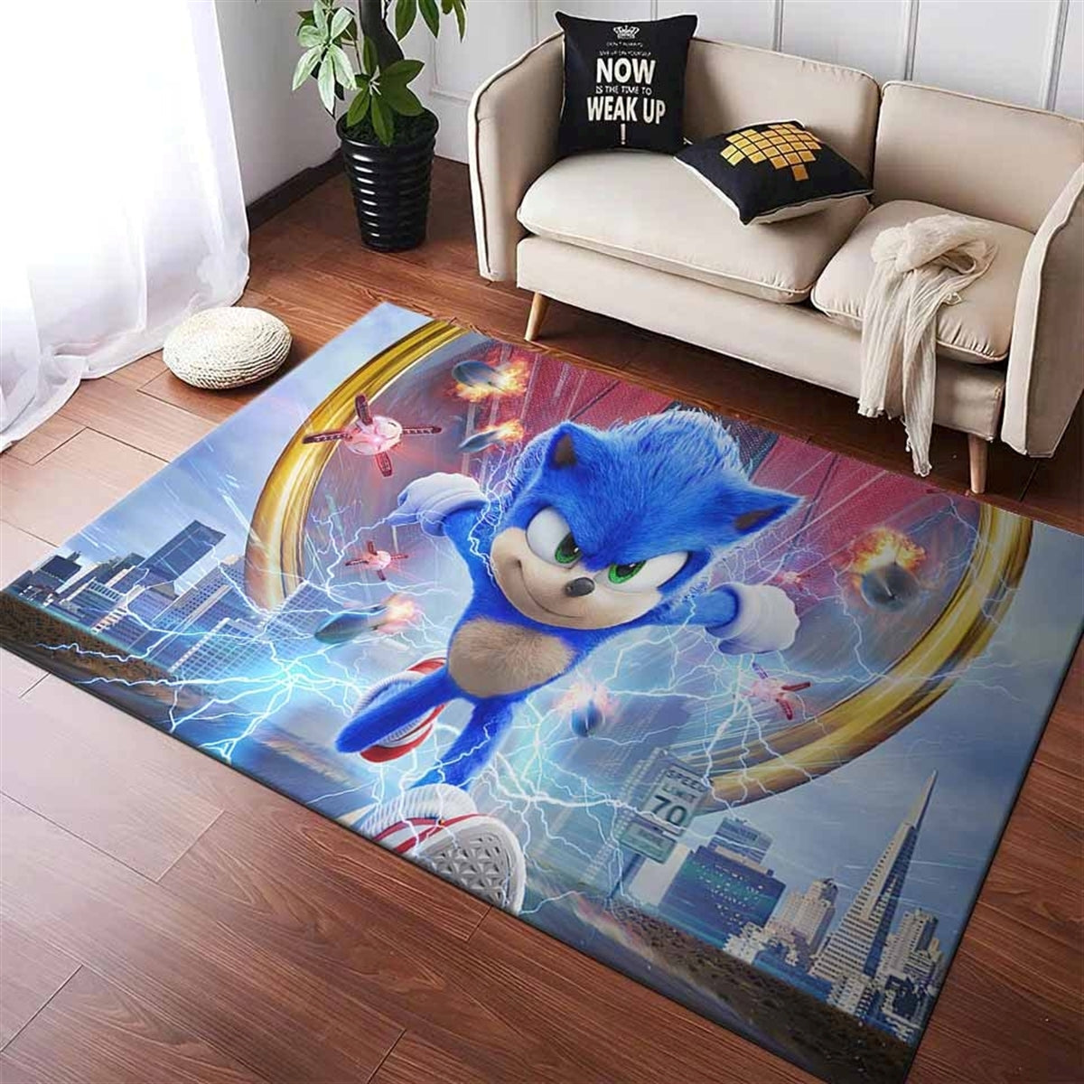 Sonic The Hedgehog Dkm1 Teppich