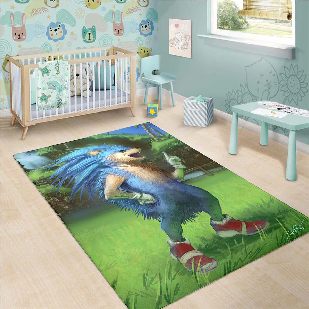 Sonic The Realhog Teppich – Bild 3