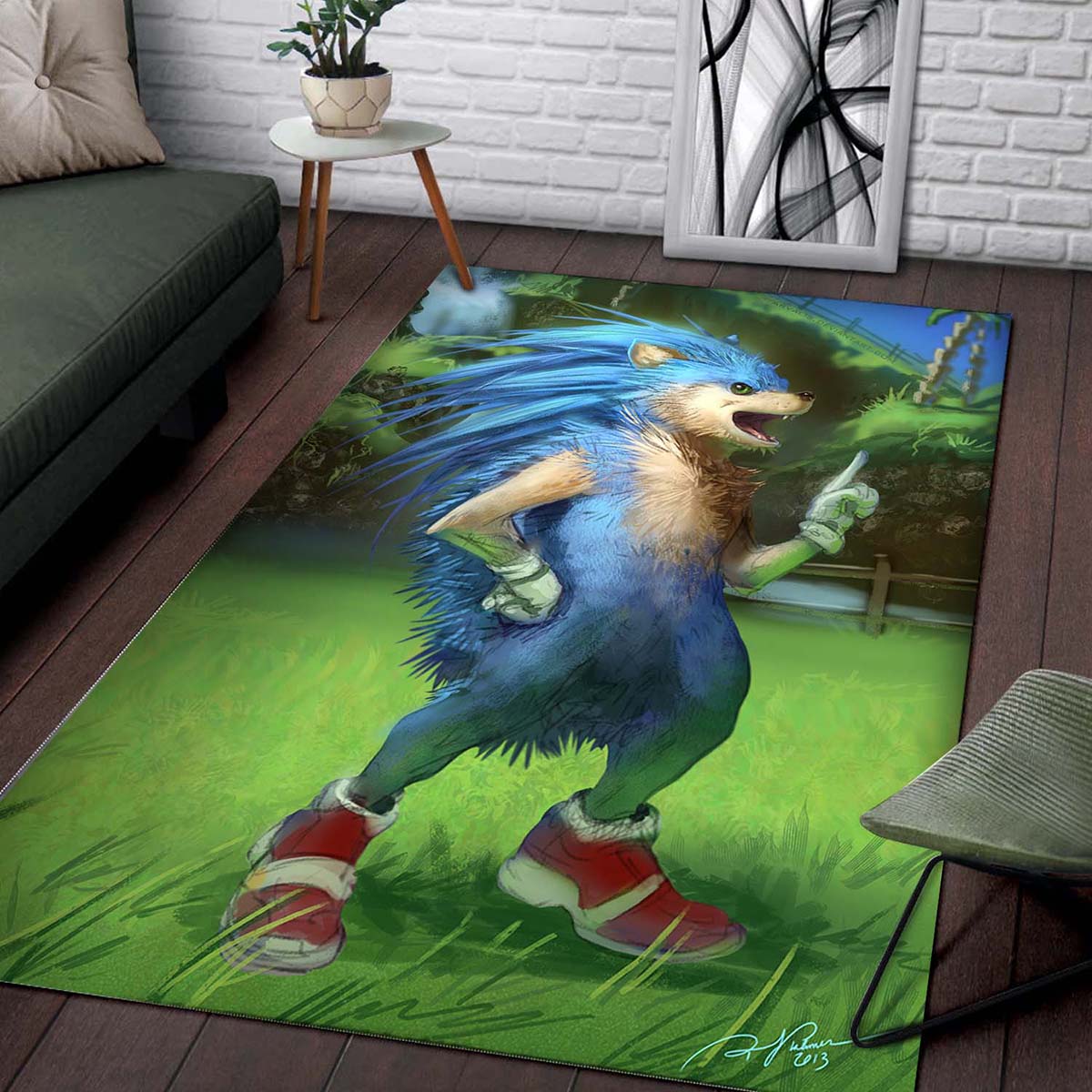 Sonic The Realhog Teppich – Bild 2