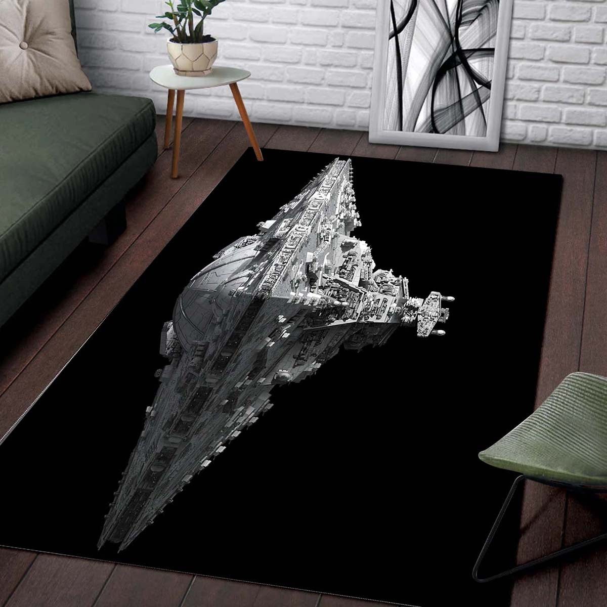 Star Wars X Wing Star Destroy Teppich – Bild 2