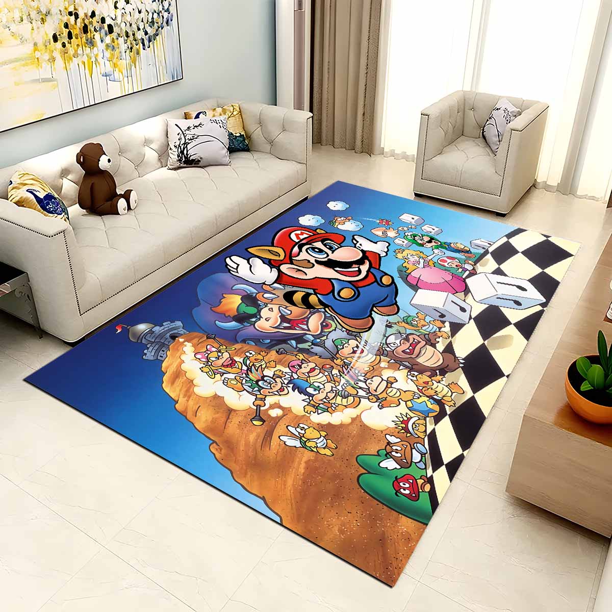 Super Mario Charaktere 33 Teppich – Bild 2
