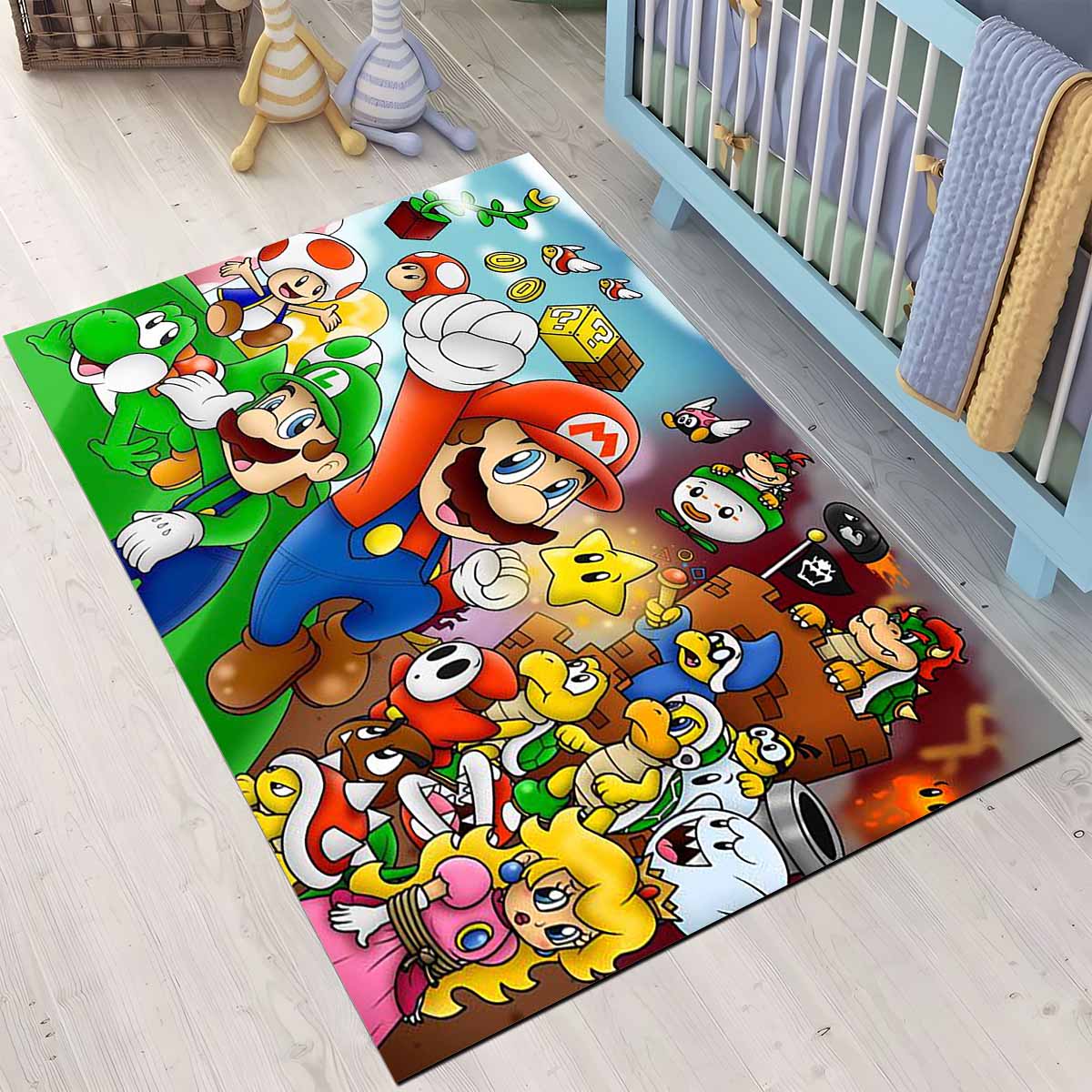 Super Mario Charaktere 43 Teppich – Bild 3