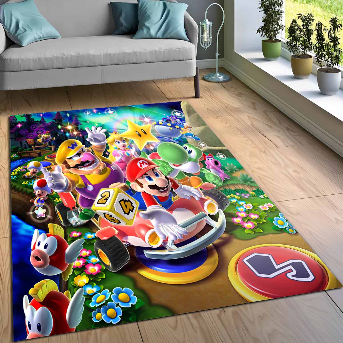 Super Mario Charaktere Teppich – Bild 3