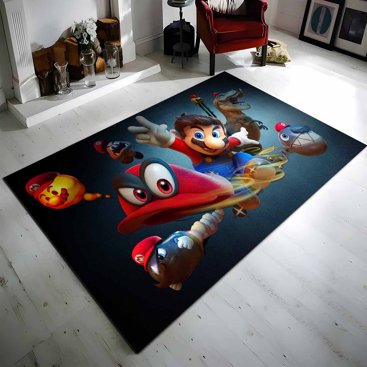 Super Mario Odyssey 2 Teppich