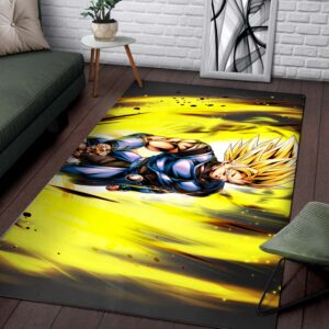 Alternative view of Super Saiyan Teppich