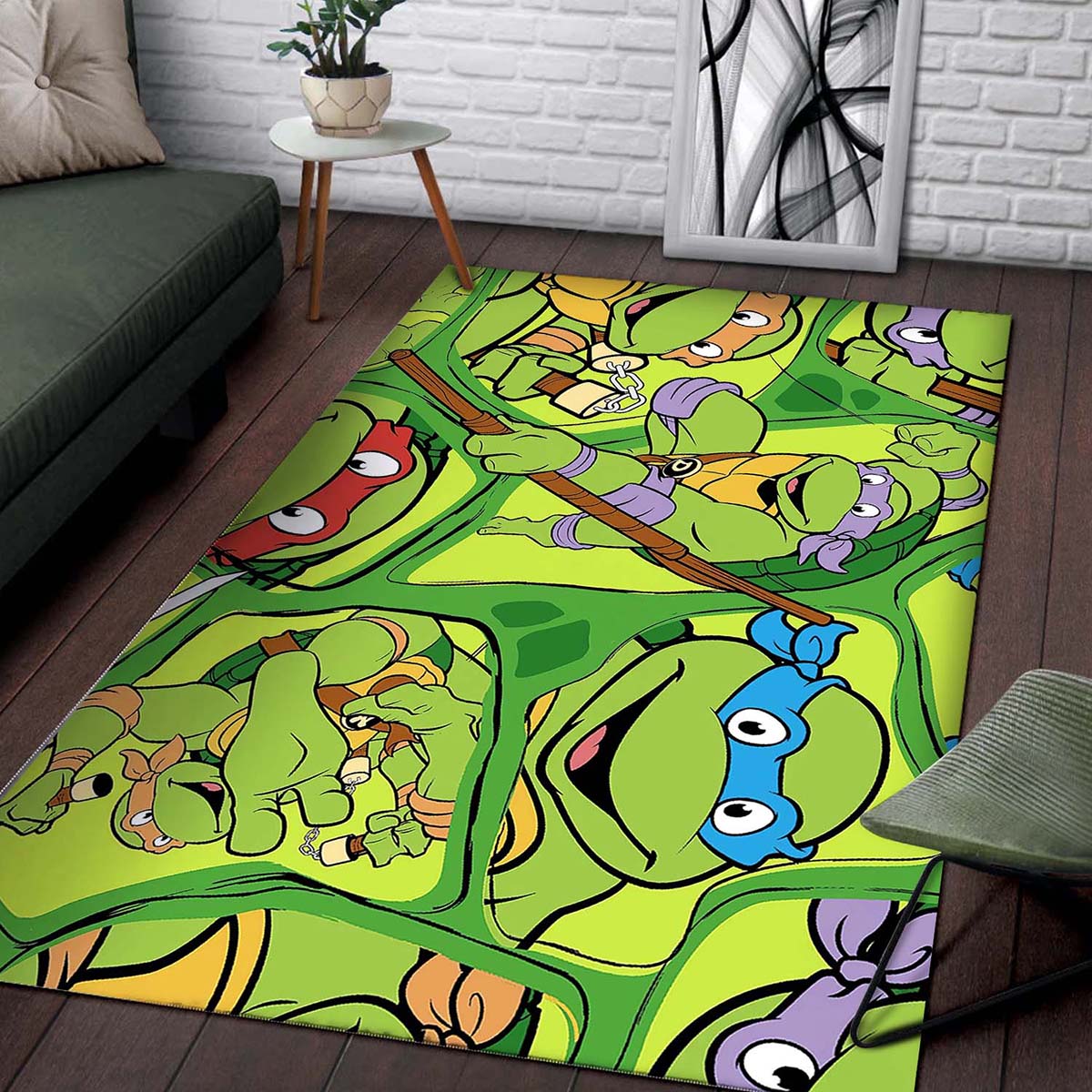 Teenage Mutant Ninja Turtles Teppich – Bild 2