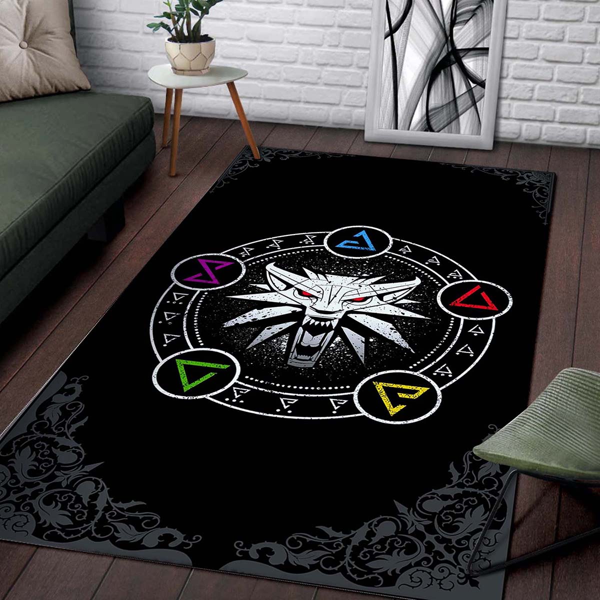 The Witcher Teppich – Bild 2