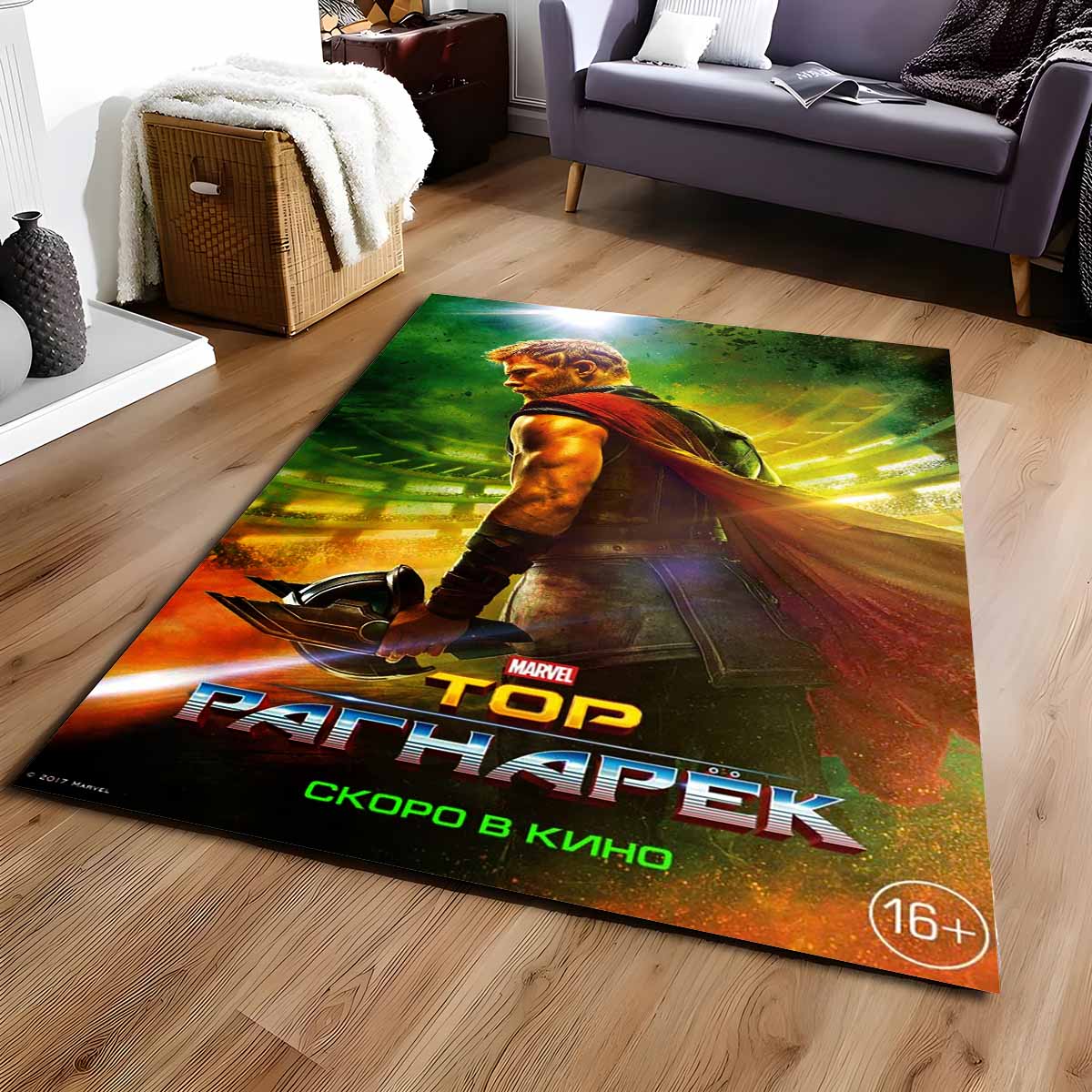 Thor Tag Der Entscheidung Marvel Teppich