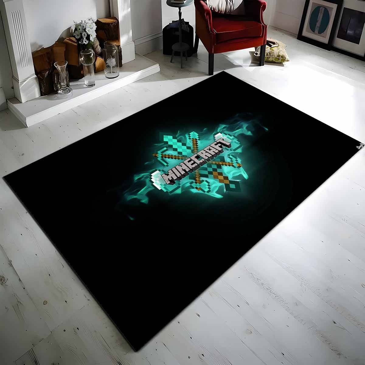 Waffe Schwert Minecraft Teppich