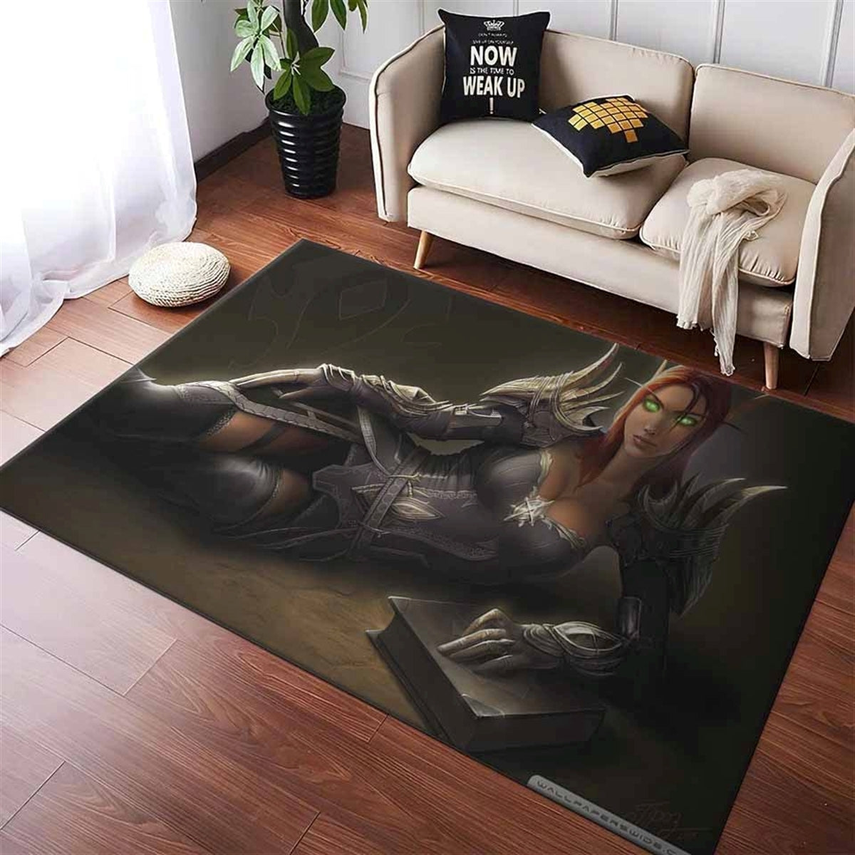 Warcraft Art 4k Teppich