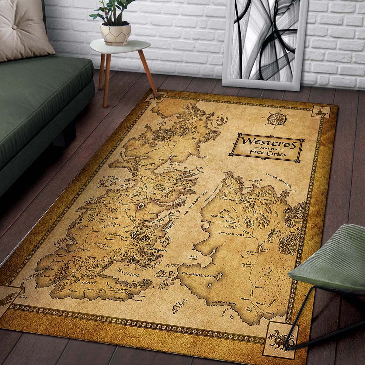 Westeros MapTeppich – Bild 2