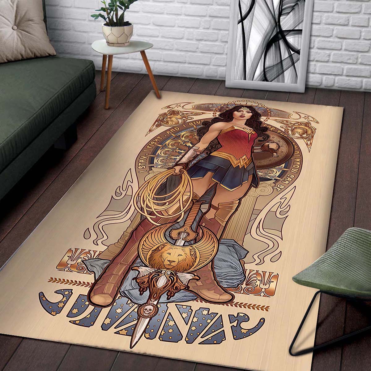 Wonder Woman Dc Teppich – Bild 2