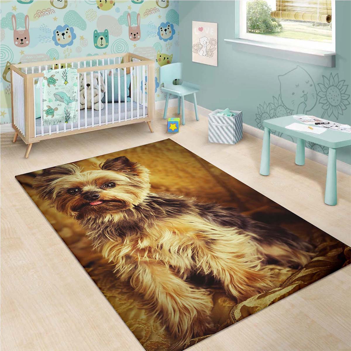 Yorkshire Terrier Tl3009160 Teppich – Bild 3